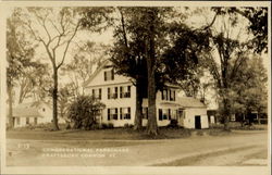 Congregational Parsonage Postcard