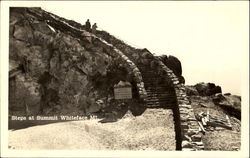 Steps At Summit, Whiteface Mountain Wilmington, NY Postcard Postcard