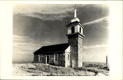 Gosport Meeting House Star Island Isles of Shoals, NH Postcard Postcard