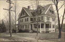 Temple House, Dana hall Wellesley, MA Postcard Postcard