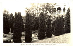 Italian Garden The Chateau Postcard