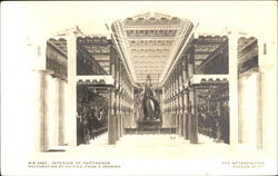 Interior Of Parthenon Postcard Postcard