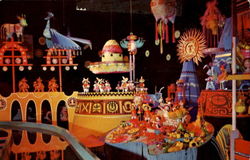 Latin America In It's A Small World Disney Postcard Postcard