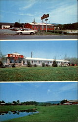 Dutch Kitchen Restaurant & Motel And Red Barn Vacation Farm, Berks Co. Strausstown, PA Postcard Postcard