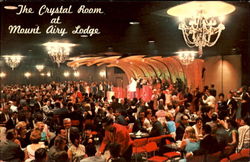 The New Crystal Room At Mount Airy Lodge Postcard