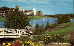 Mount Airy Lodge Mount Pocono, PA Postcard Postcard