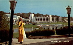 Mount Airy Lodge Mount Pocono, PA Postcard Postcard