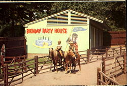 Birthday Party House, Philadelphia Zoological Garden Postcard