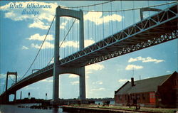 Walt Whitman Bridge Philadelphia, PA Postcard Postcard