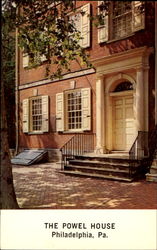 The Powel House, 244 S Third Street Postcard