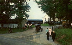 Bowmansville Old Order Mennonite Meeting House Postcard