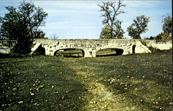 Old Stone Bridge Rock Island Arsenal, IL Postcard Postcard