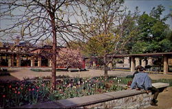 Springtime In The Hetzel Union Building Court, The Pennsylvania State University State College, PA Postcard Postcard