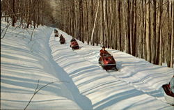 Once Impassable In Winter Pennsylvania Postcard Postcard