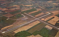 Altoona Blair County Airport Martinsburg, PA Postcard Postcard