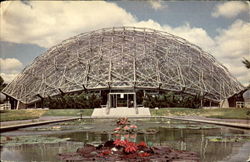 The Climatron & Lily Pools, Missouri Botanical Garden St. Louis, MO Postcard Postcard