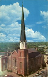 Central Presbyterain Church Postcard