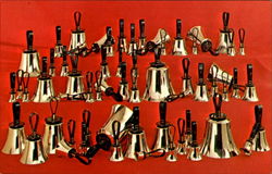 The Sixty-One Note Set Of Schulmerich Handbells, Carillon Hill Sellersville, PA Postcard Postcard