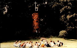 The Prayer Tower At Judson Baptist Camp, Holliday road North Springfield, PA Postcard Postcard