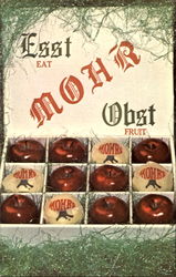 East Eat Mohr Obst Fruit Postcard Postcard