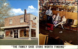 Trevose Family Shoe Store, 1738 Brownsville Rd Pennsylvania Postcard Postcard