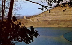 Youghiogheny Dam Confluence, PA Postcard Postcard