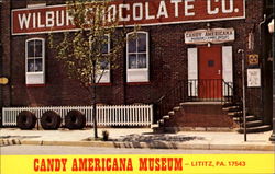 Candy Americana Museum Lititz, PA Postcard Postcard