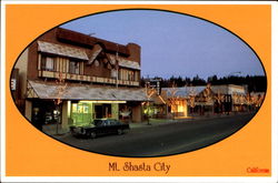 Mt. Shasta City Postcard