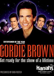 Gordie Brown Celebrities Postcard Postcard