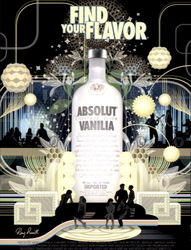 Absolut® Are You A Vanilia? Postcard