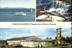 Circle-In Motel Thunder Bay, ON Canada Ontario Postcard Postcard