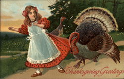 Thanksgiving Greetings Postcard