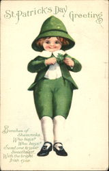 St. Patrick's Day Greeting Postcard