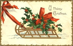 A Merry Christmas Postcard