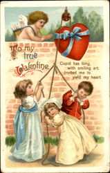 To My True Valentine Postcard