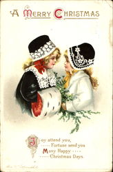 A Marry Christmas Postcard