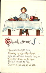 Thanksgiving Joys Postcard Postcard