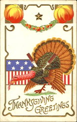 Thanksgiving Greetings Postcard