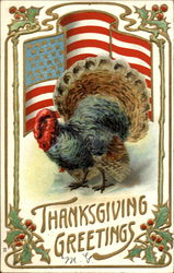 Thanksgiving Greetings Postcard