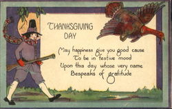 Thanksgiving Day Turkeys Postcard Postcard