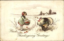 Best Thanksgiving Greetings Postcard