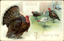 Thanksgiving Day Postcard