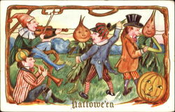 Halloween Dance Postcard Postcard