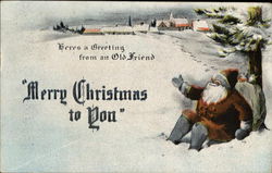 Merry Christmas To You Postcard