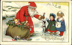 A Merry Christmas Postcard