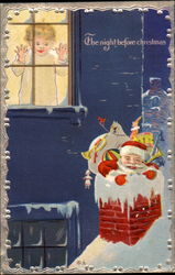 The Night Before Christmas Postcard