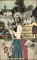 Wesotego Allelujal Postcard