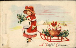 A Joyful Christmas Postcard