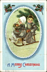 A Merry Christmas Postcard