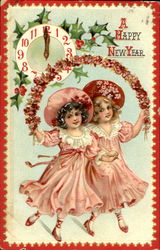 A Happy New Year Postcard